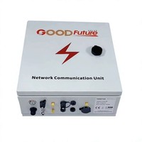 Unidad de Control de Red Solar NCU con Sensor de Viento para Monitoreo Remoto de Plantas de Energía