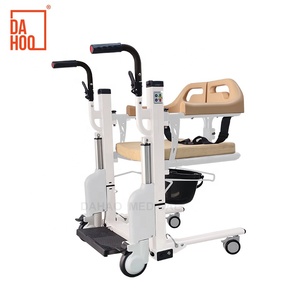 Chaise de transfert <span class=keywords><strong>électrique</strong></span> pour personnes handicapées, pour la maison et la voiture, avec fonction de levage de patient paralysé, de lit à <span class=keywords><strong>fauteuil</strong></span> roulant, et fonction toilettes - Product Image 3