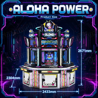 Pousse-pièces de type arcade pour parcs d'attractions, fabriqué en usine, avec garantie d'un an et vente en gros de machines de jeu