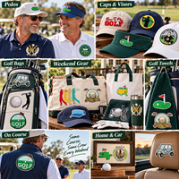 Lot de patchs brodés thermocollants pour clubs de golf, chariots à balles, visières, vestes, sacs – Décoration DIY pour golfeurs