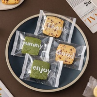 Sacs en Plastique Mat Scellés à Chaud pour Bonbons et Biscuits, Joint Central Transparent, Scellage en Polypropylène, 2x4, à Prix Bas