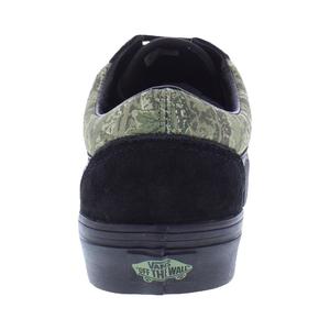 Vans Old Skool Chaussures de skate unisexes noires à motif camouflage style basse tige - Product Image 3