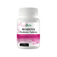Tabletas Probióticas para Mujeres Más Vendidas, Enzimas Digestivas, Prebióticos, Arándano Rojo, Salud del Tracto Urinario y Vaginal, Apoyo para la Vejiga