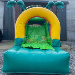 Chateau gonflable jungle combo <b>bouncer</b> commercial kids jumping house <b>inflatable</b> bouncy castle with slide - Product Image 4