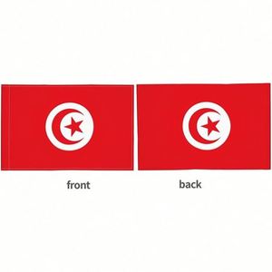 Wholesale Tunisia Tunisian Car Flags 12X18 Inch Outdoor Window Clip Flag Decoration <b>Banner</b> for Trucks - Product Image 3