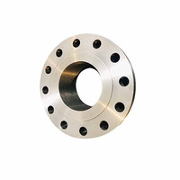 Brida hexagonal pulida de acero aleado DIN EN 1092-1 Tipo 01 PN16 DN10-DN600 A105 F11 para tubería de soldadura plana Clase 150 de fábrica
