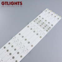 Barra de Retroiluminación LED para TV Gj-2K16-430-D510-V4, Tiras de Retroiluminación LED para TV de 43'' 43Puf6701 43Puf6061/T3 Evertop