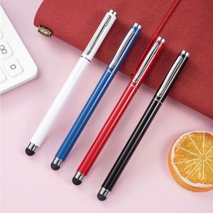 High Quality Multi-Functional Capacitive Signature Gel Pen Custom Logo Business Rollerball Touch <b>Roller</b> Ballpoint 0.5mm <b>Metal</b> - Product Image 1