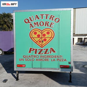 Remorque de cuisine mobile entièrement équipée pour hot-dogs, hamburgers, pizzas, certifiée DOT VIN CE, idéale pour les camions de restauration rapide. - Product Image 4