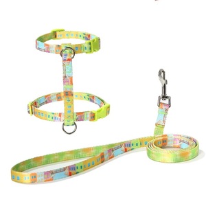 Ensemble <span class=keywords><strong>harnais</strong></span> et laisse <span class=keywords><strong>pour</strong></span> chiens de compagnie réglable chat chiot marche course sûre traction douce anti-évasion fournitures <span class=keywords><strong>pour</strong></span> animaux de compagnie <span class=keywords><strong>harnais</strong></span> ceinture - Product Image 2