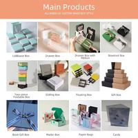 Petite Boîte d'Expédition Magnétique pour Bijoux Emballage Velours de Voyage Boîtes à Bijoux de Luxe de Haute Qualité avec Logo Imprimé