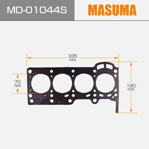 MD-01044S MASUMA <span class=keywords><strong>Repuestos</strong></span> de Auto, Junta de Culata Diésel 11115-23030 para TOYOTA YARIS - Product Image 2