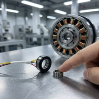 Moteur sans cadre de 25 mm de diamètre extérieur, 24 VDC, 10 000 tr/min, 105 mNm pour main robotique agilisée