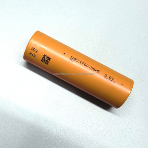 高容量21700 58HE锂电池<span class=keywords><strong>3</strong></span>.6v 5800mAh INR 21700 58HE 10A可充电锂离子电池 - Product Image 1