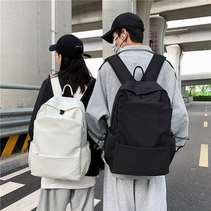 กระเป๋าเป้สะพายหลัง Strive Simple สำหรับผู้ชายและนักเรียน ขนาด 15 นิ้ว สำหรับใส่คอมพิวเตอร์ เดินทาง พักผ่อน สีดำล้วน ฤดูหนาว 2023 - Product Image 2