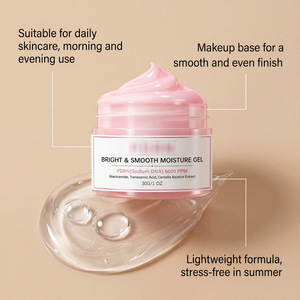 Gel Facial Hidratante Bright Glow, Suave y Refrescante, Nutre la Piel del Rostro, Textura Fina y Sedosa, Gel de Cuidado Hidratante Diario - Product Image 5