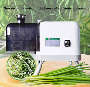 סיני מפעל מחיר דק מעובד מתקדם פרוסה ירקות ירוק בצל לגרוס חיתוך מכונה - Product Image 2