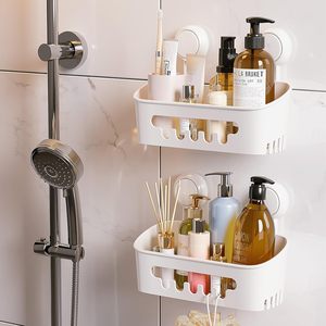 TAILI Étagère de <span class=keywords><strong>Douche</strong></span> Murale à Ventouse, Lot de 2, Organisateur de Salle de Bain Robuste, Étagères Amovibles <span class=keywords><strong>pour</strong></span> Rangement de Shampoing - Product Image 3