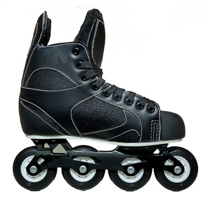 Patines en Línea Agresivos de Hockey Mini Quad con Ruedas Resistentes a Impactos de Tamaños Fijos Personalizados y Puntera de Nailon - Product Image 1