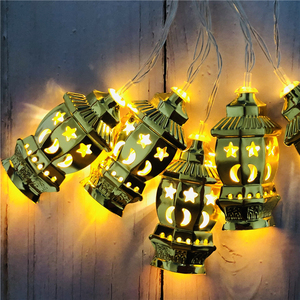 Ramadan Eid noël design moderne palais lanterne style guirlande lumineuse led décor <span class=keywords><strong>pour</strong></span> chambre mur <span class=keywords><strong>porte</strong></span> extérieur intérieur affichage - Product Image 5