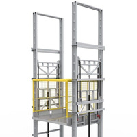 Monte-charge hydraulique vertical YESLIFT SJD pour entrepôt, élévateur de marchandises robuste, machine de levage de matériaux électrique
