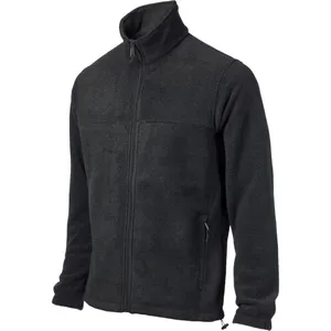 Wholesale Custom Polar Fleece Men's Company Uniform Staff Custom Polyester Lightweight Full Zip Up Micro Jacket