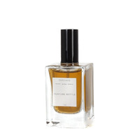 Botella de Perfume Cuadrada de Vidrio Transparente Clásica Personalizable con Tapa de Rosca Vacía de 15ml y 30ml