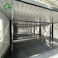 Maison préfabriquée pliable de qualité garantie, 20 pieds, 40 pieds, maison conteneur pliable de type Z, portable et mobile, pour usage résidentiel