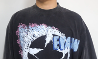 Vente en gros de t-shirt délavé à l'acide pour hommes, logo à motif personnalisé, t-shirt vintage en coton délavé lourd pour hommes