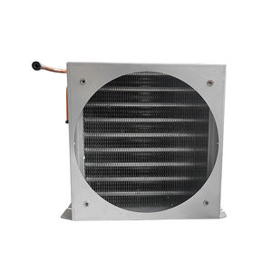 Condensador <span class=keywords><strong>de</strong></span> <span class=keywords><strong>Aire</strong></span> con Tubo <span class=keywords><strong>de</strong></span> Cobre y Aletas <span class=keywords><strong>de</strong></span> Aluminio, Refrigerador, Vitrina, Intercambiador <span class=keywords><strong>de</strong></span> Calor - Product Image 1