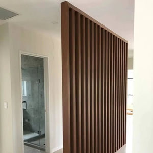 Alternative économique en bois et bois WPC diviseurs de pièce à lattes composites <span class=keywords><strong>cloison</strong></span> murale - Product Image 1