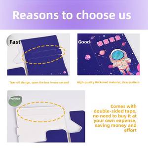 Caja ciega desprendible, caja vacía, caja de sorpresa de lotería, caja vacía para figuras, caja de embalaje, caja de regalo de la suerte grande y pequeña, personalización de cartón - Product Image 2