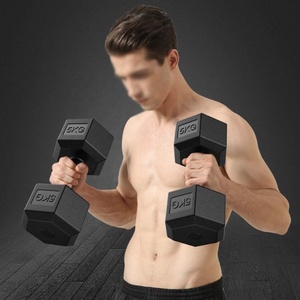 VENTE FLASH Vente <span class=keywords><strong>en</strong></span> gros Haltères hexagonaux <span class=keywords><strong>en</strong></span> vinyle <span class=keywords><strong>plastique</strong></span> pour la musculation - Product Image 5