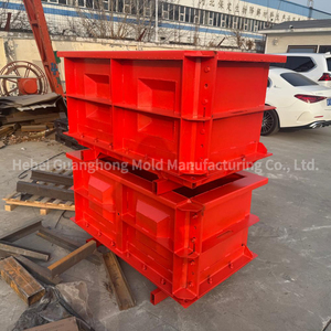 Moule en acier de haute précision pour blocs de béton emboîtables sur mesure, <span class=keywords><strong>prix</strong></span> usine, pour murs de soutènement préfabriqués, destiné à l'exportation - Product Image 3