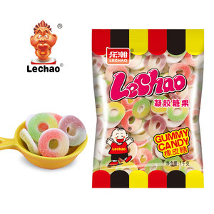 Produttore di Caramelle Lechao, Gusti Assortiti, Forma Personalizzabile a Cartone Animato 	   Caramelle Gommose alla Frutta all'Ingrosso - Product Image 4