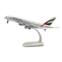 Usine directement vendre 1:400 échelle 20cm métal moulé sous pression avion modèle réduit avion Airbus a380 Emirates modèle d'avion
