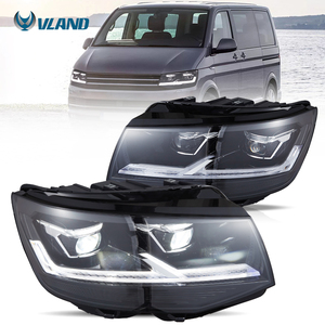 Conjunto de Faros Delanteros LED VLAND para Actualización de Faros Delanteros para VW Volkswagen Transporter <span class=keywords><strong>Multivan</strong></span> Caravelle T6 2015 2016 2017 2018 2019 - Product Image 1