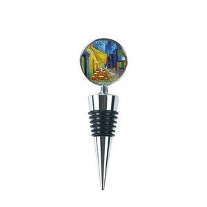 New Van Gogh <b>wine</b> stopper with floral and starry sky design, detachable for <b>wine</b> bottles and condiments, a great cross-border - Product Image 5