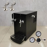 Distributeur de boissons en acier inoxydable de qualité alimentaire pour la fabrication de bière à domicile, accessoires de bar, noir/blanc