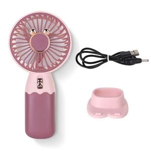 Ventilateur portable en plastique léger et durable, rechargeable par USB, mini-ventilateur à batterie pour la maison et l'extérieur - Product Image 3