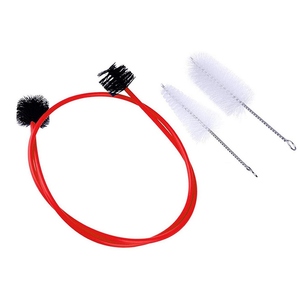 Juego de cuidado de limpieza de mantenimiento de trompeta, incluye cepillo de boquilla, cepillo de válvula, cepillo de serpiente Flexible, paño de limpieza - Product Image 3