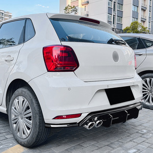 Gran oferta, venta directa de fábrica, divisor trasero de labio trasero de Material plástico para Volkswagen <span class=keywords><strong>Polo</strong></span> MK5 6R 2009-2014 - Product Image 5