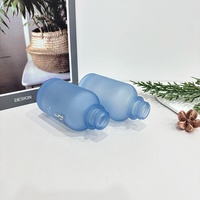 Vente en gros usine : Bouteille d'huile essentielle en verre blanc de 50 ml, diffuseur d'arômes bleu clair sans flamme, vide, disponible pour le sous-conditionnement