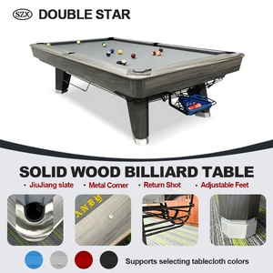 <span class=keywords><strong>Mesa</strong></span> de Billar Profesional de Alta Calidad a Precio de Fábrica, <span class=keywords><strong>Mesa</strong></span> de Billar de Madera Sólida de 9 Pies con Losas de Piedra Jiujiang - Product Image 1