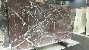 Hiện đại tím đỏ da hoàn thành hùng vĩ tăng đá cẩm thạch Tấm Đá cho nhà bếp gạch bàn phòng tắm Vanity bảng Tops - Product Image 6