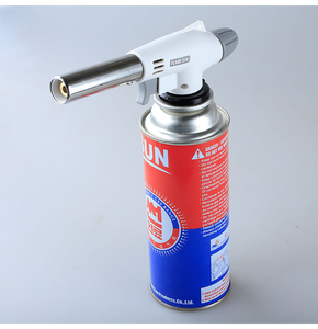 Briquet torche à gaz butane <span class=keywords><strong>portable</strong></span> multifonction OEM avec buse de 19 mm, pistolet à flamme, allumage électronique automatique - Product Image 5
