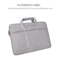 Nouvelle pochette pour ordinateur portable/ordinateur, résistante aux chocs, grande capacité, avec poignée, 13.3-14.1 15.4 15.6
