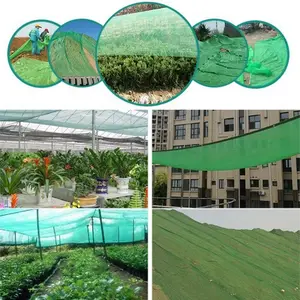 3PIN 30 ~ 45% gölgeleme Anti-UV HDPE yeşil file tente tarım sera bahçe Jardin bitkiler kapak örgü