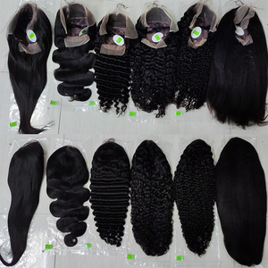 Letsfly 10-32 pouces 13x4 Lace Frontal Cheveux Brésiliens Lisses ou Bouclés Longs pour Perruque Densité 200% Cheveux 100% Vierges - Product Image 3