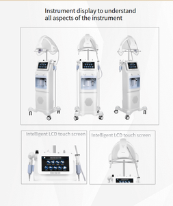 Appareil de beauté multifonctionnel 9-en-1 Hydra Dermabrasion <span class=keywords><strong>à</strong></span> aspiration visuelle pour l'élimination des points noirs, <span class=keywords><strong>Masque</strong></span> facial <span class=keywords><strong>à</strong></span> <span class=keywords><strong>oxygène</strong></span> 2026 - Product Image 5
